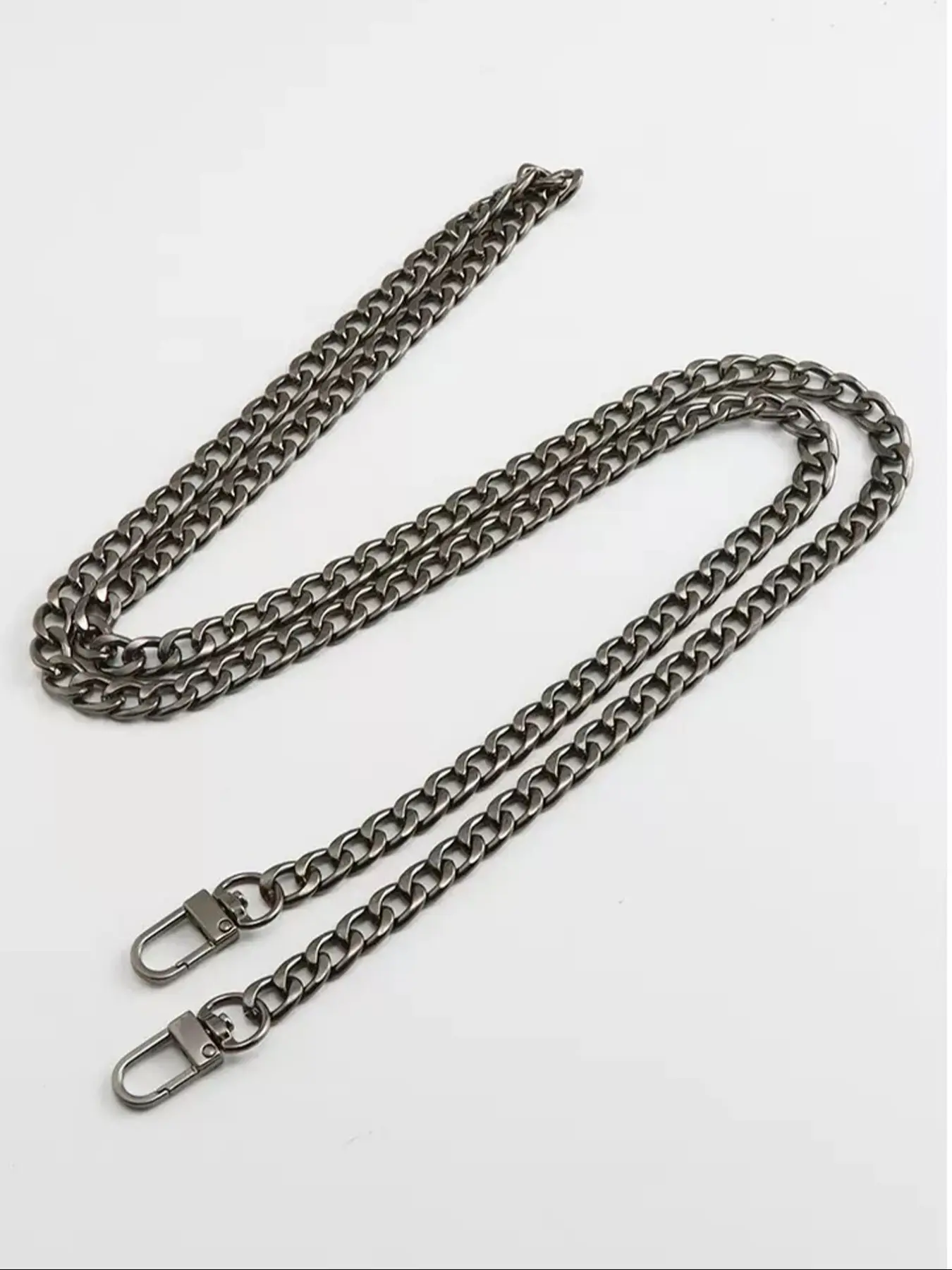 Durable Iron Bag Chain, Adjustable Metal Replacement Chain for Handbags, Crossbody Bags, Shoulder Bags DIY Accessories, 20-140cm, Chain Strap, Fashionable Chain Strap, Bag Chains For Handbags