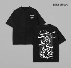 Unisex Fullmetal Alchemist Hoodie & TShirt - Gate of Alchemy Vintage 90s Anime Merch, FMAB Brotherhood Manga Tee, Oversized Streetwear for Anime Fans, Alchemist Anime Apparel, Perfect Gift for FMA Lovers