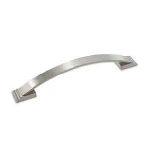 212 MAIN Amerock 160mm Cabinet Pull - Satin Nickel, Doorknob, Door Hardware with Transitional Look
