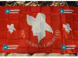 PPD Flag/ Bandera del PPD Puerto Rico (3' x 5')