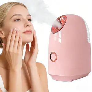 Professional nano-ion facial steamer set, 200ml large-capacity water tank, includes SPA accessories, perfect for personal use or as a holiday gift - within the US in 3-5 days.
