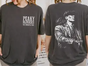 2 Sides Cillian Murphy Movie Vintage 90s Shirt,  Peaky Blinders tshirt, TV Show Movie Gift