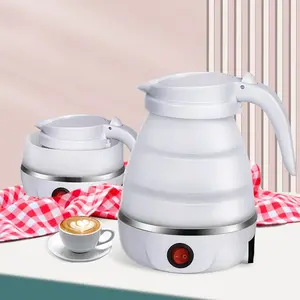 Folding Kettle Travel Electric Kettle Mini Portable Kettle Travel Automatic Power Off Insulation Open Kettle