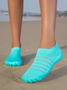 Women's Wide Fit Eva Sole Water Shoes, Casual Textile Upper, Breathable Lightweight Design for Swimming Camping Yoga Outdoor Activities