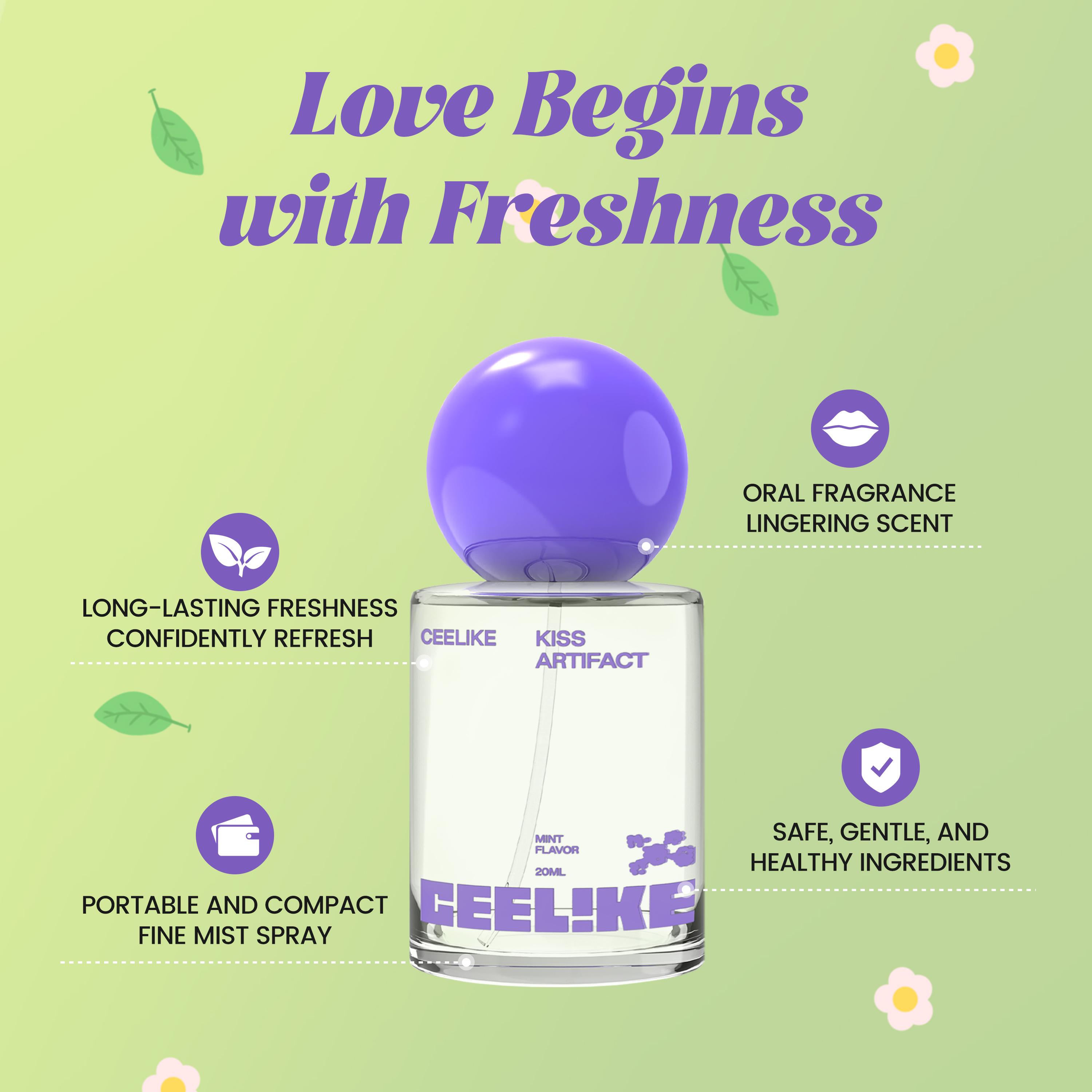 CEELIKE｜MSDRWIKEY Set: 5 Bottles of Oral Spray + 2 Upgraded Toothpastes, Complete Oral Care Package!