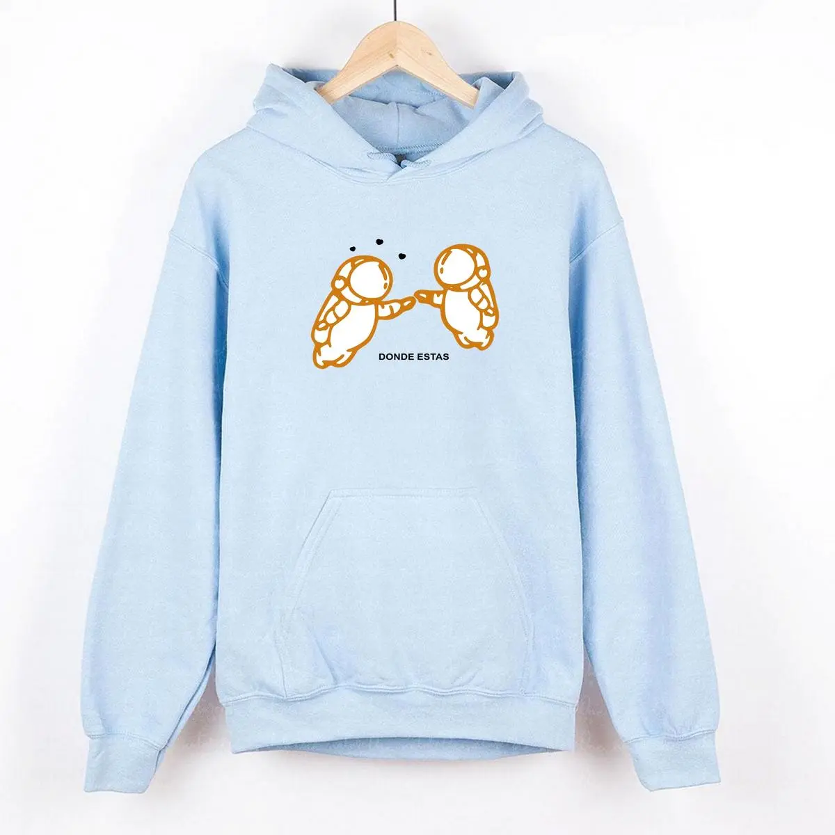 Women's Ivan Cornejo Donde Estas Casual Cotton Hoodie, Stylish Clothes for Men & Women, Comfortable Everyday Top