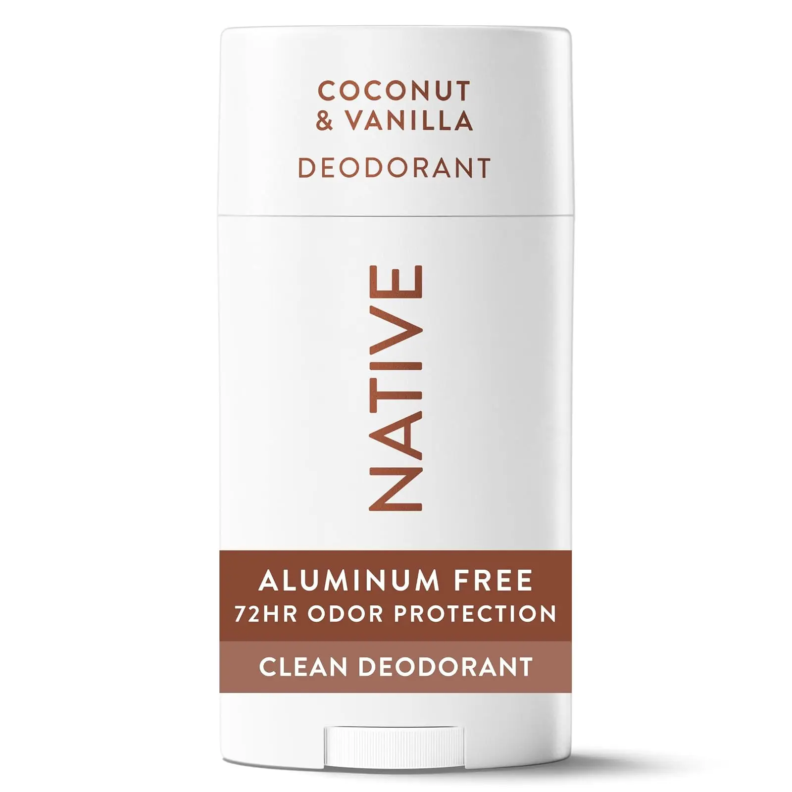 Native Deodorant Contains Naturally Derived Ingredients, 72 Hour Odor Control, Deodorant for Women and Men, Aluminum Free, Coconut & Vanilla 2.65oz