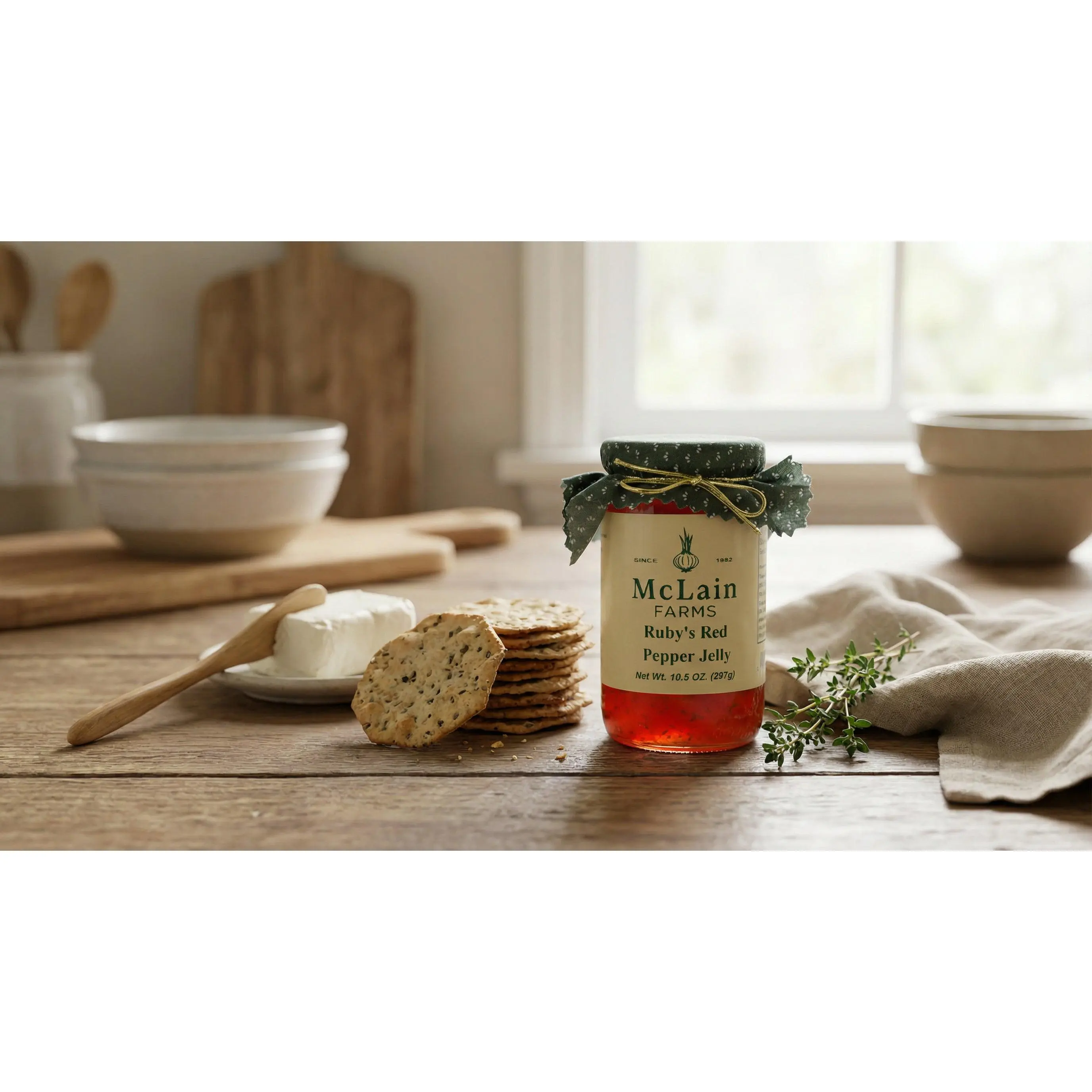 Ruby's Red Pepper Jelly