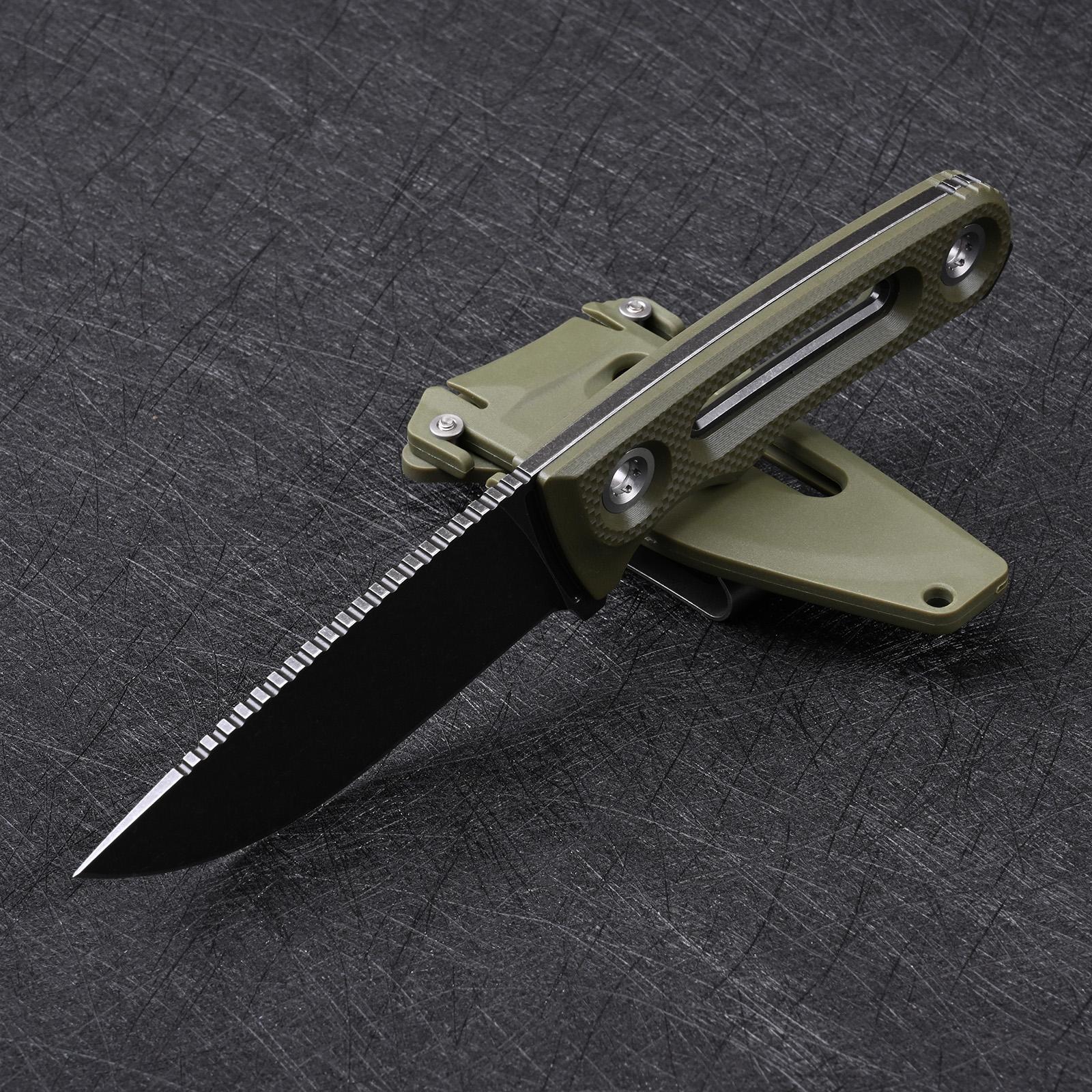 154CM Steel EDC Fixed Blade | Outdoor Camping Tool