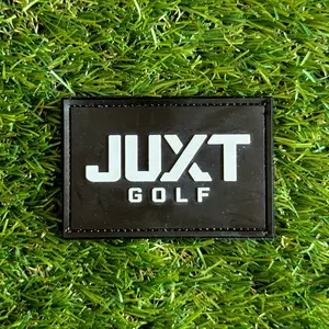 JUXT Logo B&W 3D Golf Morale Patch