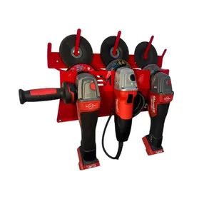 Milwaukee 4.5in Angle Grinder Holder: Steel Organizer Rack