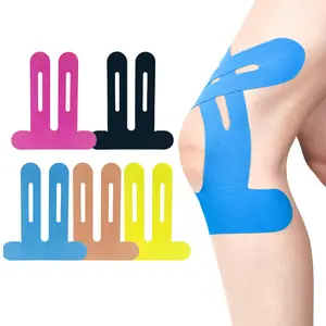 Precut Kinesiology Tape for Knees,10 Pcs,Relieve muscle pain, Relief Athletic TapeWaterproof and Elastic, BreathableHypoallergenic Latex-Free Tape,Running,Basketball