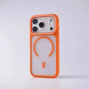 New Matte Translucent Magnetic Case for iPhone 17 Pro Max Air for Magsafe Wireless Charging Slim Matte PC Armor Shockproof Cover