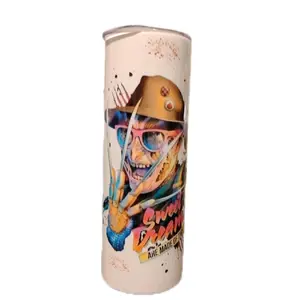 Freddy Sweet Dreams Tumbler - Charming Design for Hot & Cold Drinks - Ideal for Daily Use - Fun Drinkware Bottle