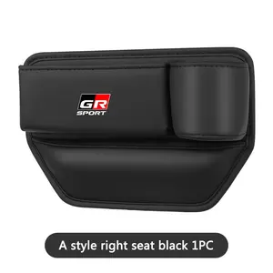 Car Seat Gap Organizer Console, Crevice Side Storage Box, Slit Gap Filler for Toyota Gr Sport 86 Supra Yaris Rav4 Prius Corolla C-Hr Camry Auris