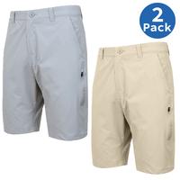 (2 Pack) Grey-Khaki