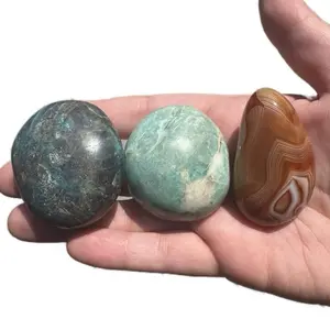 One Intuitively Selected Palm Stone | Natural Crystal Decorations, Crystals