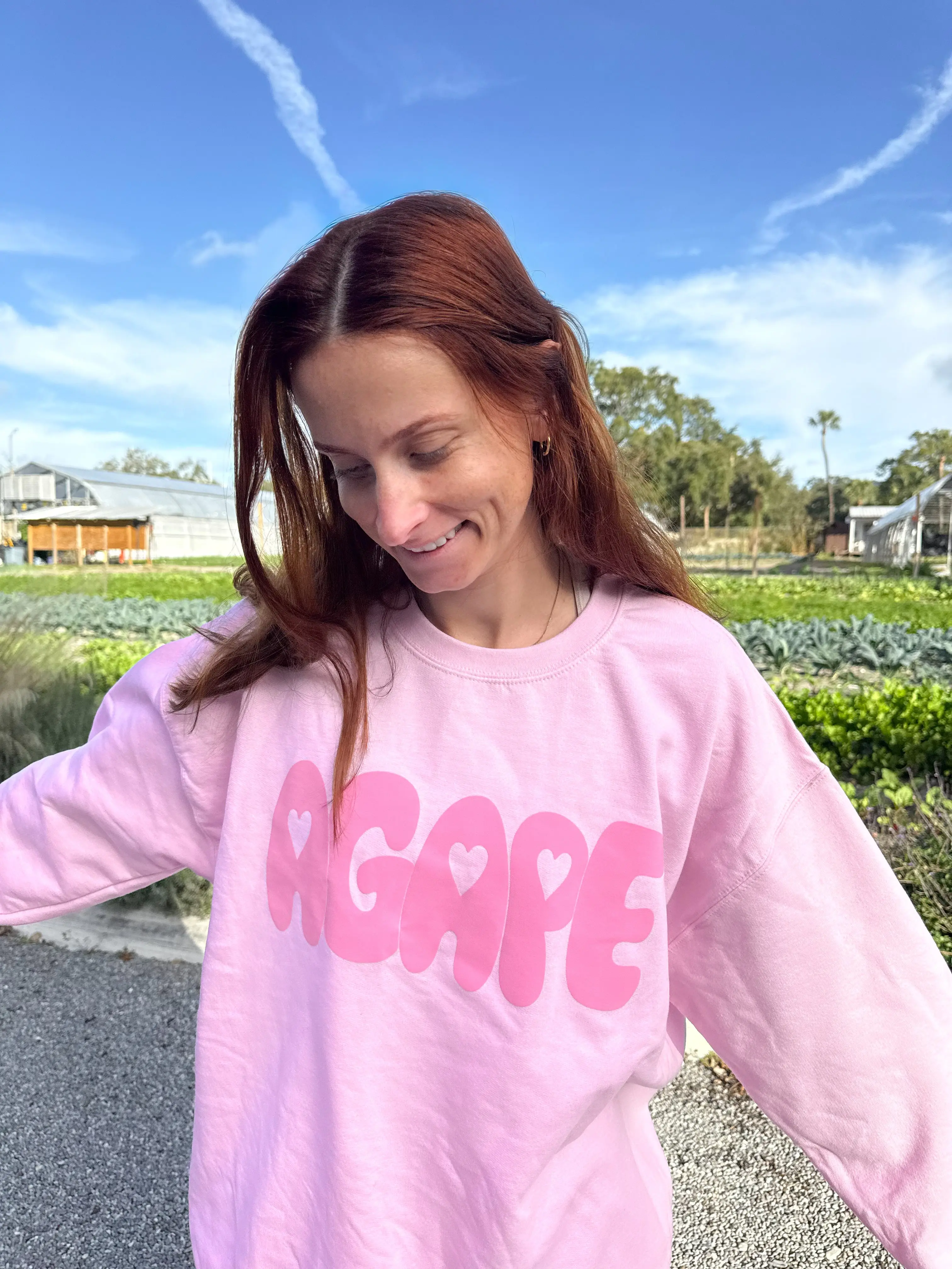 Agape Crewneck Agape Crewneck