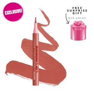Lip Lingerie Sculpting Lip Liner Stain - Lightweight, Transfer-Proof, Waterproof, NYX Professional Makeup