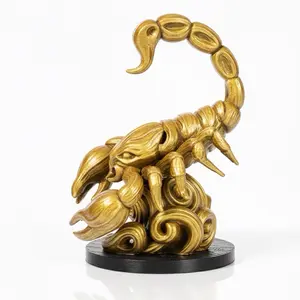 Signo Escorpio  del Zodiaco Impreso en 3D Modern Collectible Item for Astrology Enthusiasts and Collectors - Decor