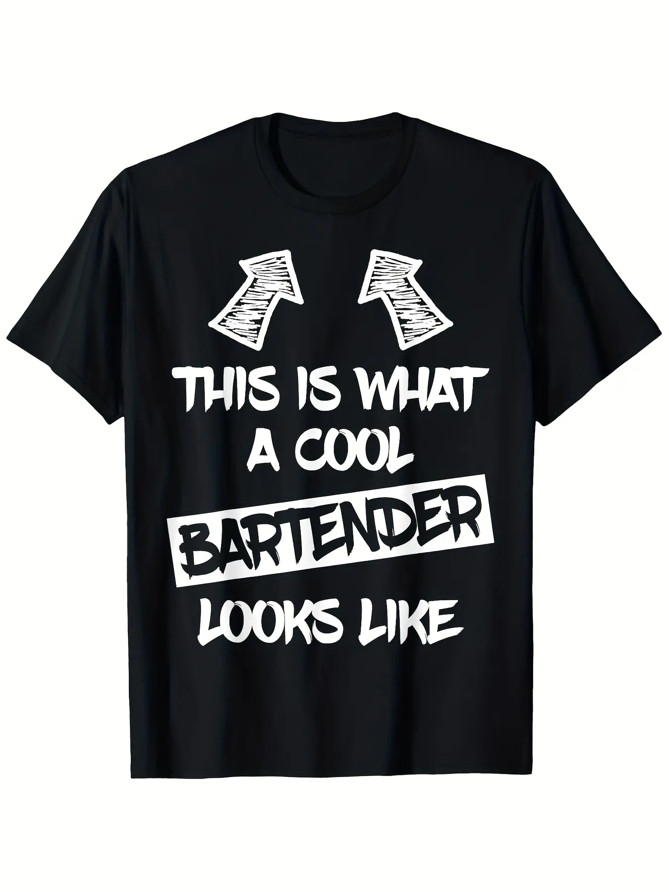Cool Bartender Funny Saying Bartenders Bartending unisex soft cotton short sleeve t shirt, vintage graphic casual tee for men women teens, perfect birthday holiday gift for camping travel gym daily street  wear