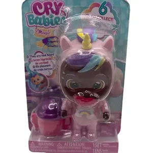 Kasey Cry Babies Magic Tears Fantasy New 6 to Collect They Cry Real Tears Unicorn Doll with Rainbow Mane and Horn
