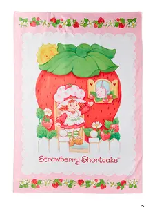 Officially Licensed Strawberry Shortcake Vintage Tapestry – Single-Sided Wall Hanging Decor