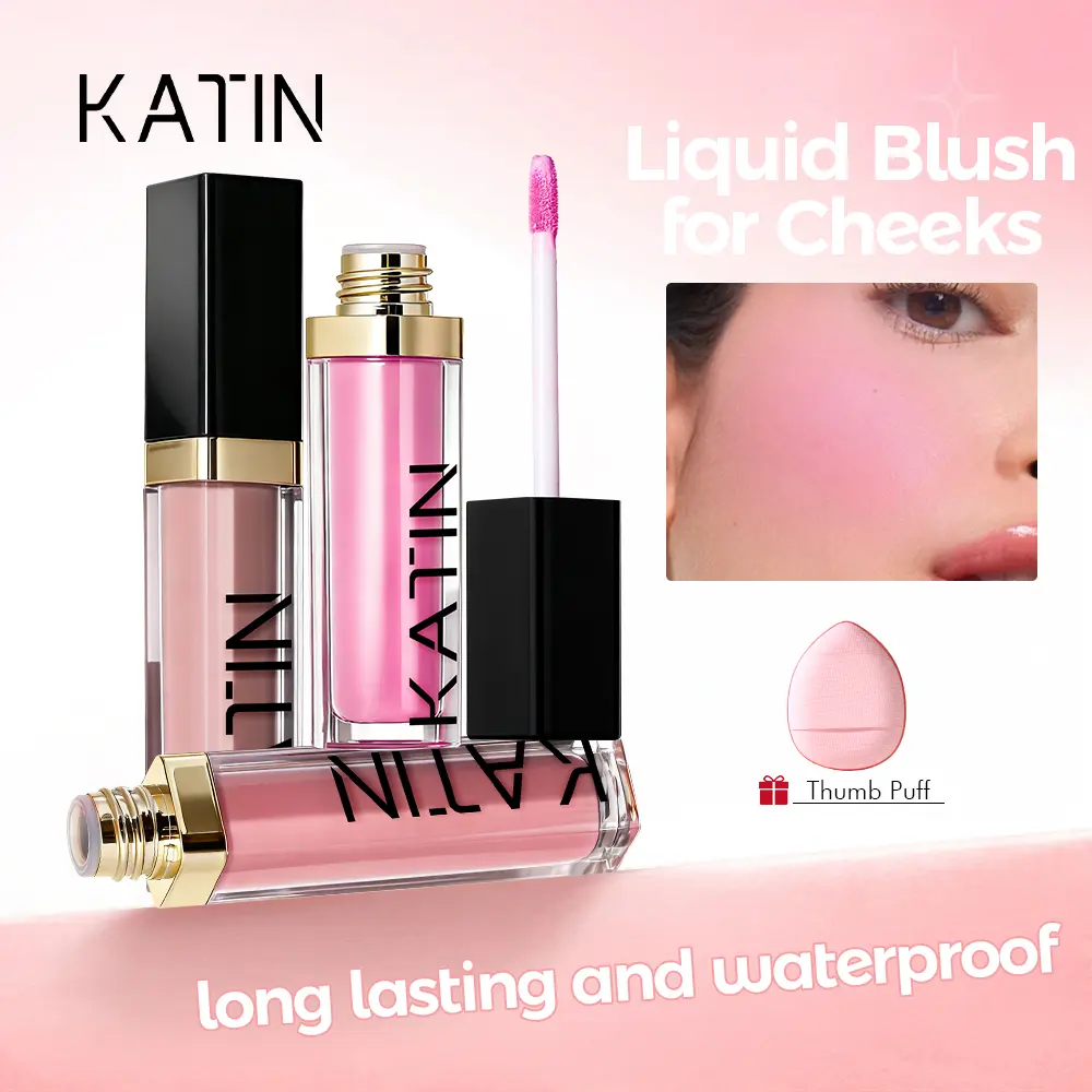 Bencuku Hydrating Liquid Blush - Vegan, Fragrance-Free Cosmetic Makeup for Adults, Radiant Dewy Finish, Long-Lasting Blendable Single-Dab Formula, All Skin Types, 01 Morning Glow Nude, 6g, Daily Use