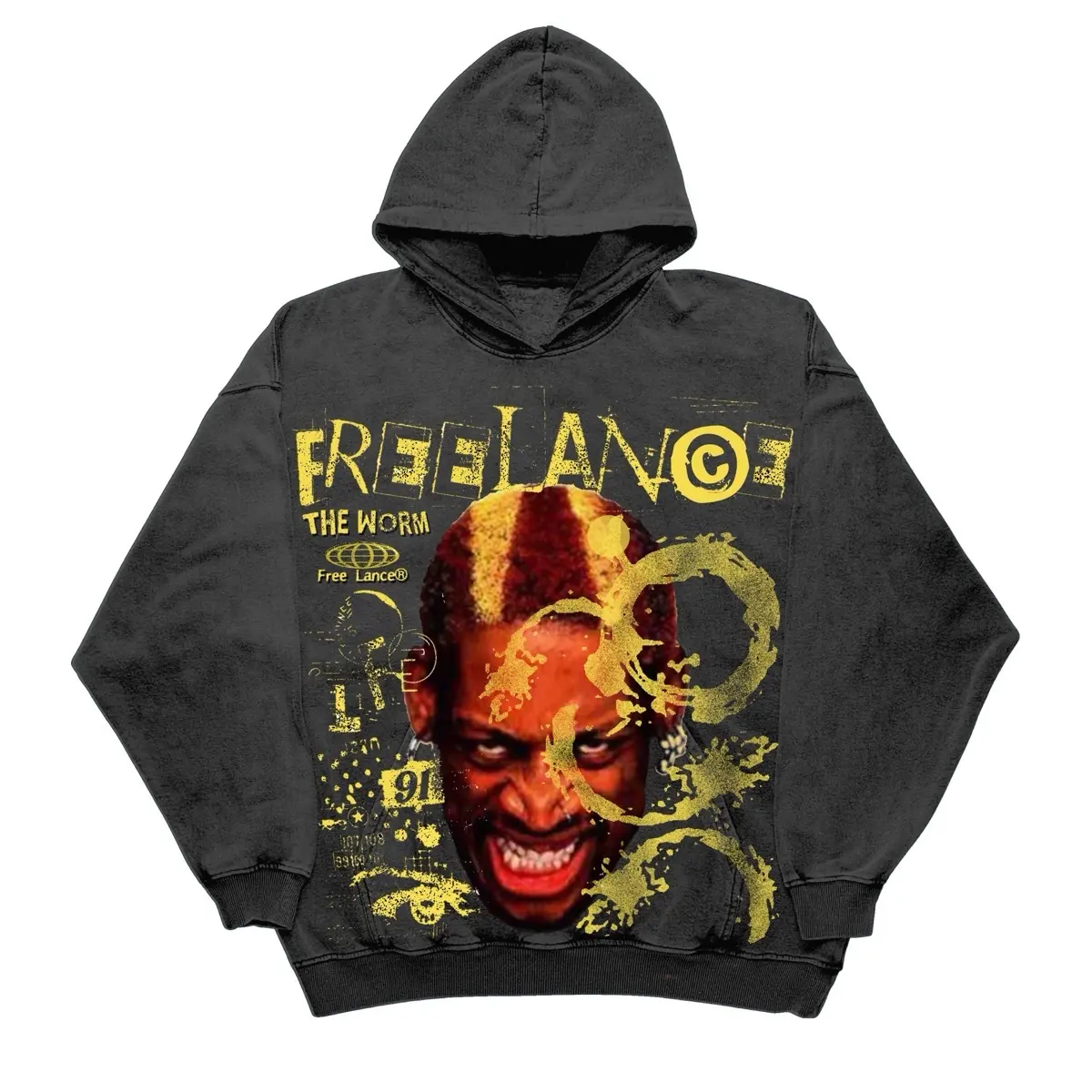 Freelance Dennis Rodman hoodie