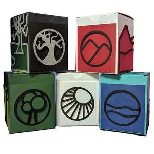The Five Lands MtG Handmade Deck Box Pack