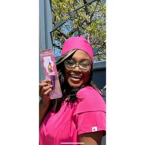 Hot Pink scrub hat
