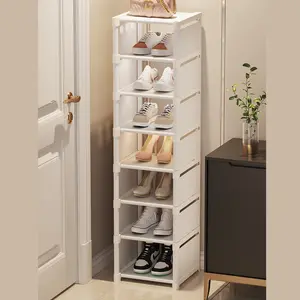 2026 Upgrade Edition - Simple Shoe Rack - Multi-level Shoe Storage Rack Saves Space - Doorway Dormitory Shoe Cabinet - Home Storage - Slippers Rack - Storage Shelf - Vertical Shoe Rack