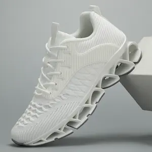 Womens Walking Shoes Blade Tennis Running Casual Fashion Sneakers Comfortable Non Slip Work Lace up Sport Athletic Trainers Black