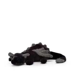 Jellycat Onyx Dragon Stuffed Animal, Jellycat Little Onyx Dragon Plush Toy, Little Onyx Dragon Plush Toy