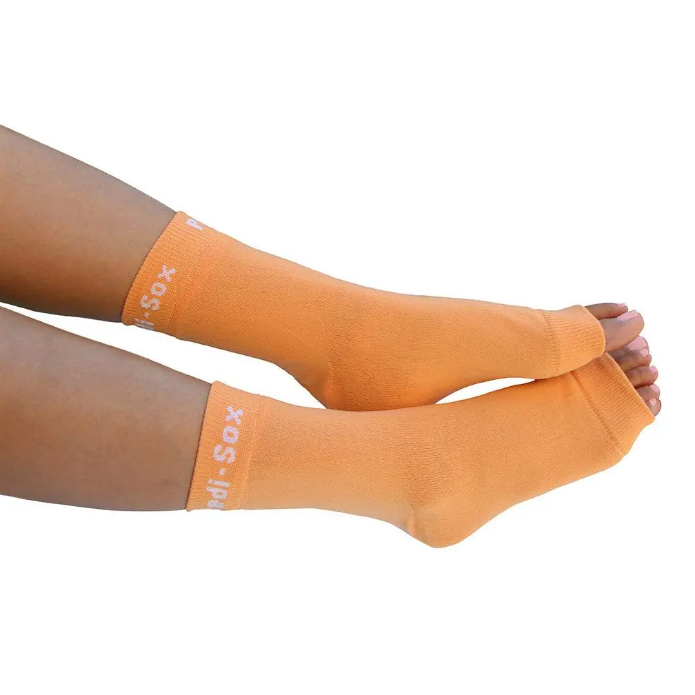 Original Pedi-Sox® California Lite Acrylic Ankle Socks - Apricot Jam, Machine Safe, Year Round Sports Socks, Ergonomic, Stretchable, Synthetics