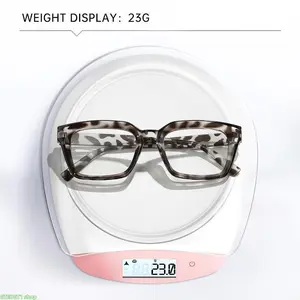 4 Pack Oversized Square Thick Frame Eyeglasses, Multi Tone Clear Lens Fashion Eyewear, Solid And Leopard Print Non Prescription Glasses, Face Slimming Daily Accessory For Women, Lightweight Spectacle For Makeup Styling, Street Wear And Casual Daily Looks