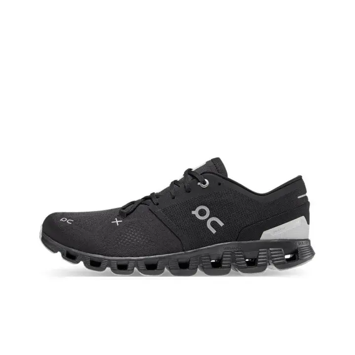 Unisex Black Gray Mesh Running Sneakers, Brand New With Original Shoe Box | Cloud Cushion, Flexible Segmented Sole, Breathable Athletic Training Walking Shoes
