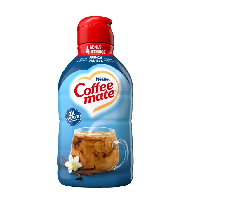Coffee mate Liquid Non-Dairy Refrigerated Coffee Creamer, French Vanilla, 66 fl. oz. Coffee mate Liquid Non-Dairy Refrigerated Coffee Creamer, French Vanilla, 66 fl. oz.