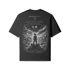 Proverbs 3:5-6 Boxy Anime T-Shirt