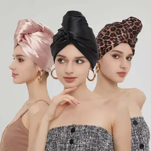 Silk Hair Drying Towel Wrap for Women | Super Absorbent Quick Dry Hair Turban