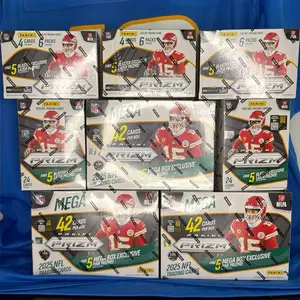 PYT (8x) BOX 2025 3 PRIZM MEGAS, 5 PRIZM BLASTERS W/ TOPLOADERS
