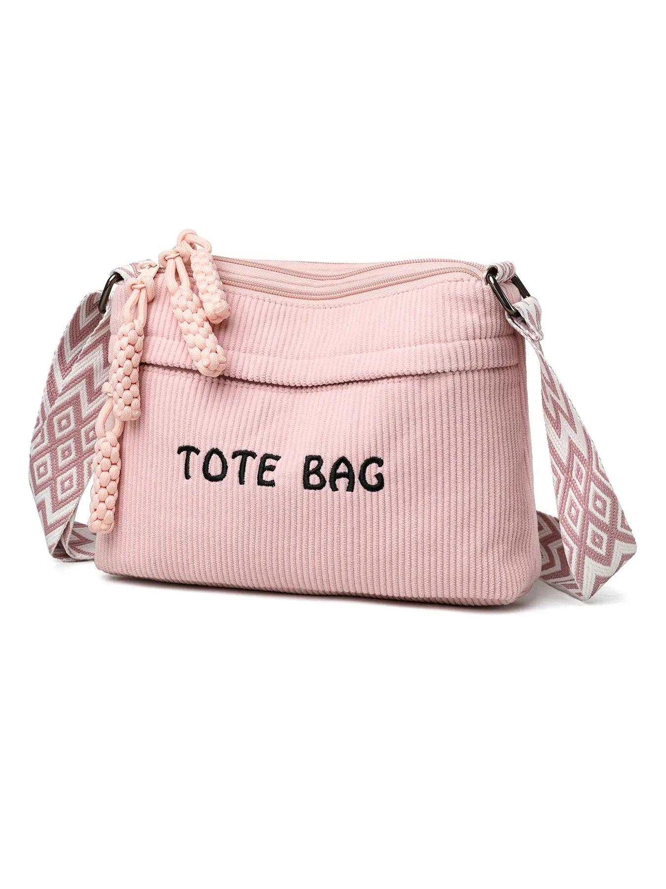 One-shoulder portable handbag with a niche design Stylish simple and casual one-shoulder messenger bag, niche  main image 3