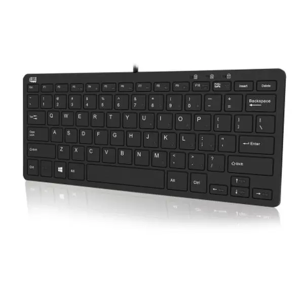 Adesso SlimTouch Mini USB Keyboard With Hubs