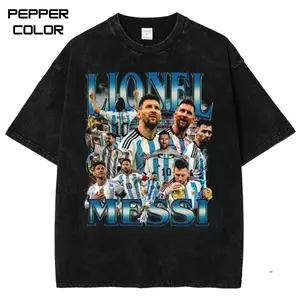 Vintage LLionel MMessi  T-shirt, Soccer Graphic Tee, Unisex Streetwear Tee, cotton crewneck shirt,Trending, All Size, Gift Soccer fans