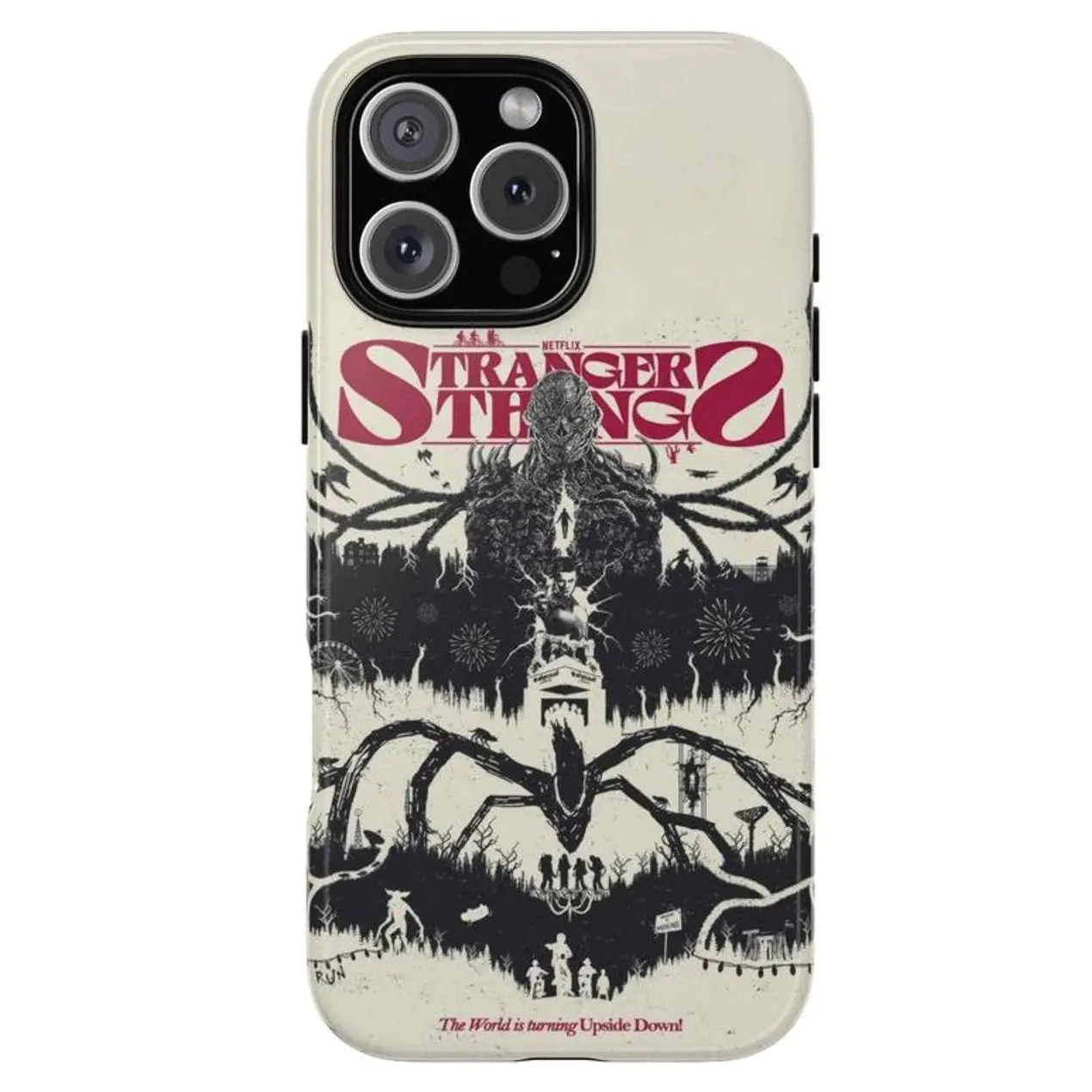 Stranger Thing 5 Phone Case, International Stranger Thing TV Netflix Series Phone Case for iPhone 17 16 15 14 13 12 11 Pro Max Samsung S25 S24 S23 S22 3FL