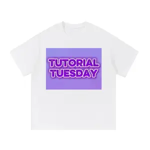 Weekly Tutorial Tuesday Adults Tee