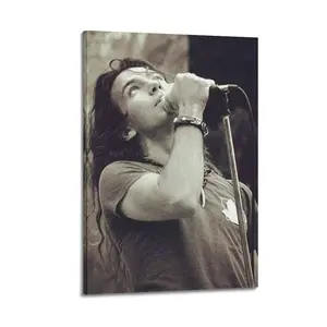 Eddie Vedder Canvas Painting Oil Painting Wall Art Canvas Poster Decorative Painting Corridor Decoration Home Ornaments Photo