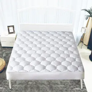 Cooling Mattress Topper Pillow Top, Down Alternative Mattress Pad Cover with Deep Pocket, Soft Breathable Microfiber Bed Topper for Twin, Full, Queen & King Sizes