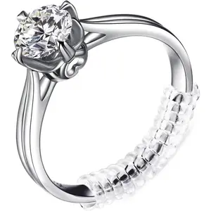 Ring Sizer Adjusters for Loose Rings - 15-Pack Multiple Styles, Invisible Spacer Guards & Tighteners for Women, Fits Almost Any Ring