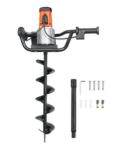 Electric Post Hole Digger With 1500W Motor And 5.71-Inch Auger Bit For Fence Posts, Garden Landscaping And Deep Hole Digging, Corded Electric Auger Tool, Durable Build, Easy Start And Efficient Drilling Performance